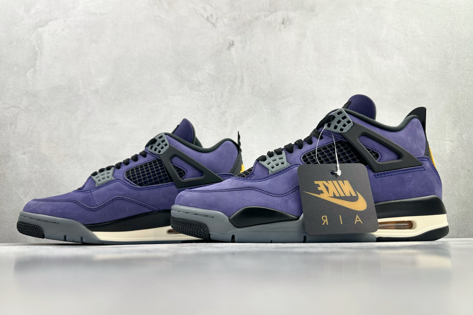 顶级原版 Jordan Air Jordan 4 Retro ”Lakeshow” 湖人配色 紫色 FV5029-500