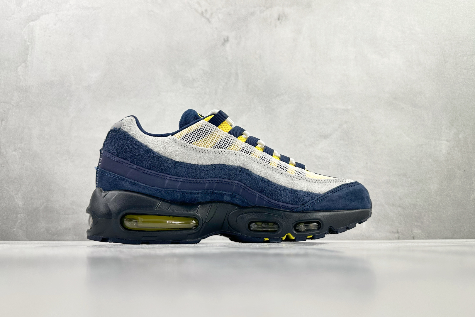 平台专供 Eric Koston x Nike Air Max 95 ”Obsidian and Speed Yellow” 蓝白 HQ8492-400
