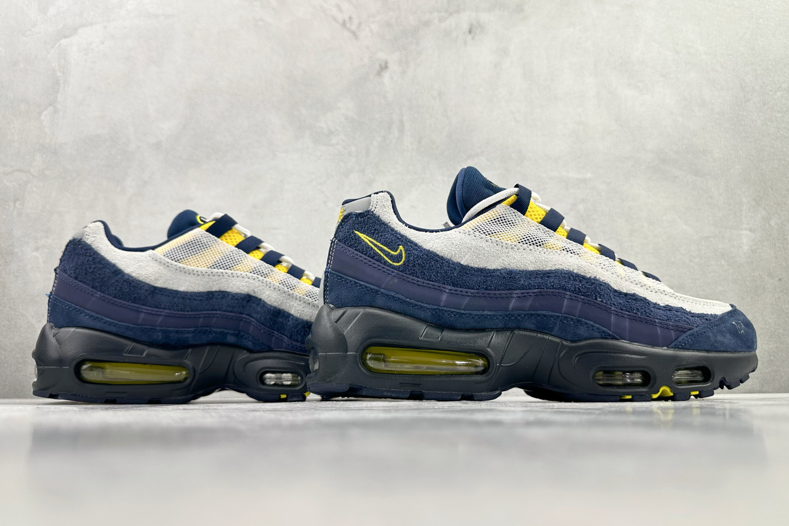 平台专供 Eric Koston x Nike Air Max 95 ”Obsidian and Speed Yellow” 蓝白 HQ8492-400
