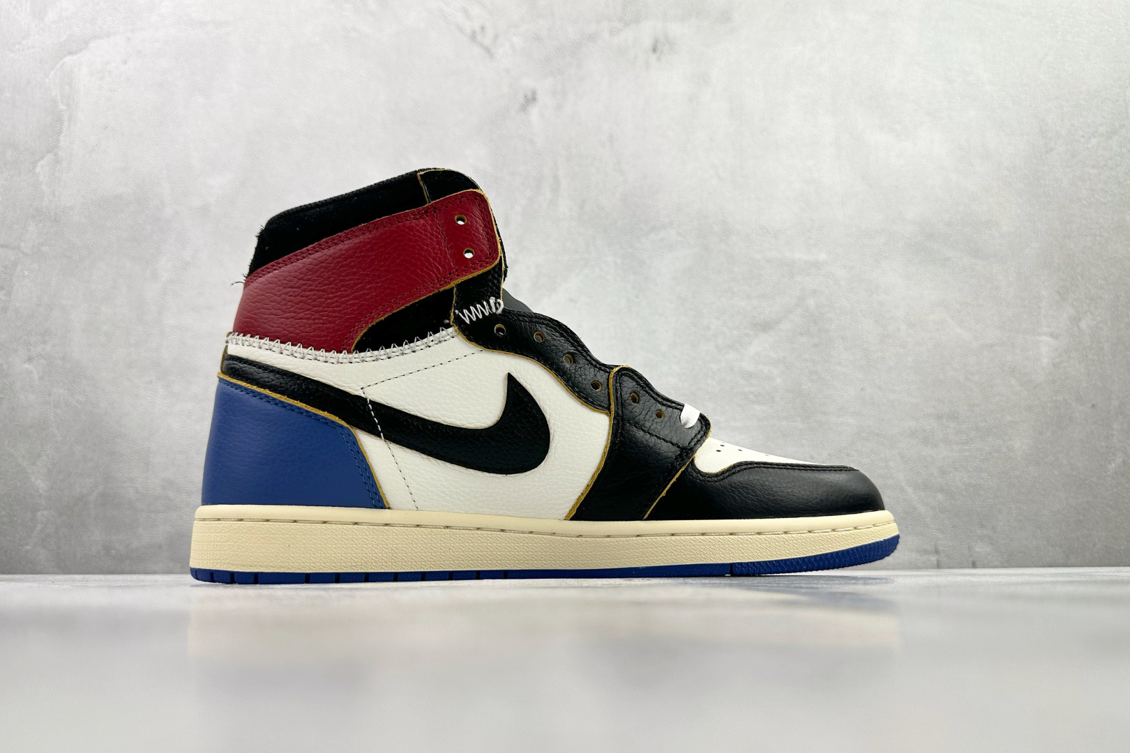 Union LA x Fragment Design x Jordan Air Jordan 1 High 黑白蓝 IO7847-002-Top High Quatity Cheap Sneakers Fashion Clothing Clothes Bags handbags Shoes of all Brand wholesale With The best Quality And Beautiful Price from China Factory Chinese suppliers wholesaler seller Union LA x Fragment Design x Jordan Air Jordan 1 High 黑白蓝 IO7847-002