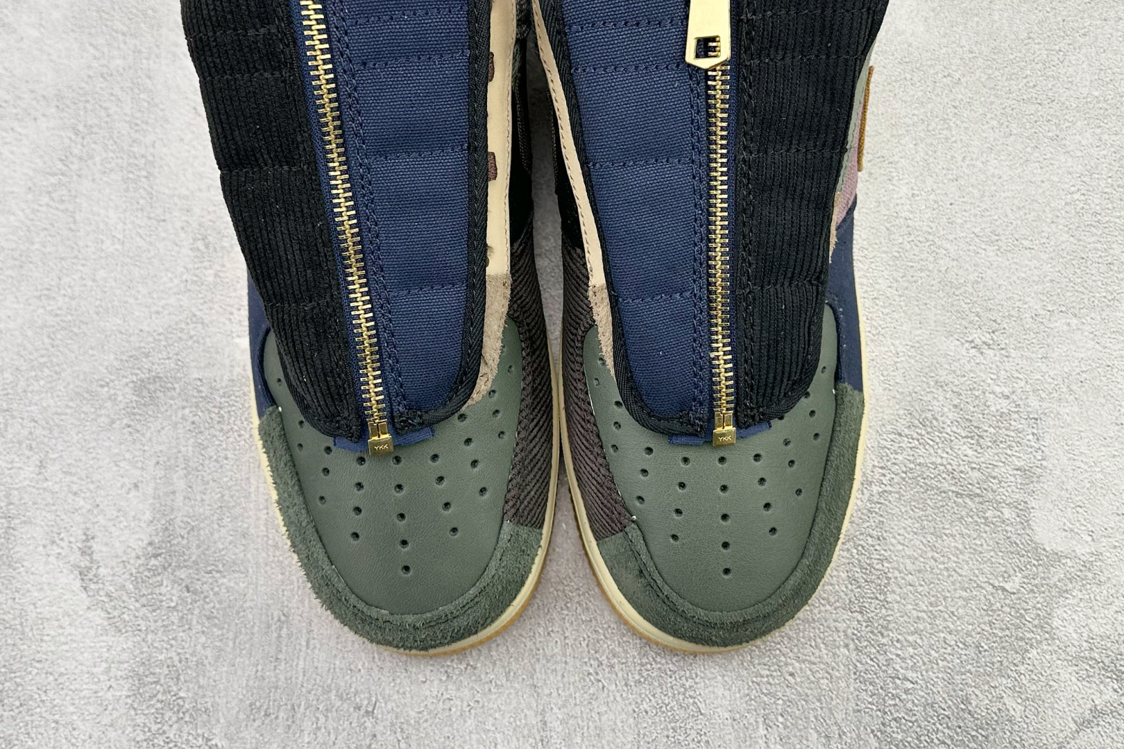 OWFTravis Scott x Nike Air Force 1 Cactus Jack TS 拼接