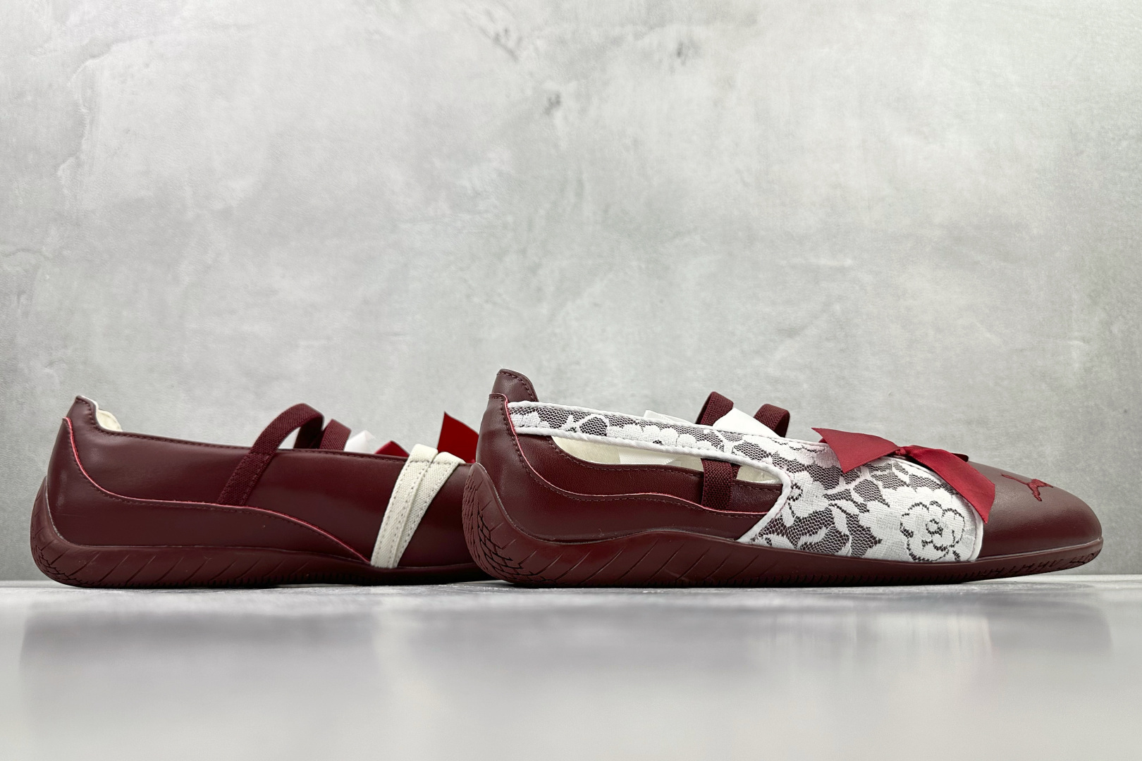 ZX 神版 PUMA彪马 speedcat Ballet 酒红白货号： 03尺码：36 36.5 37 