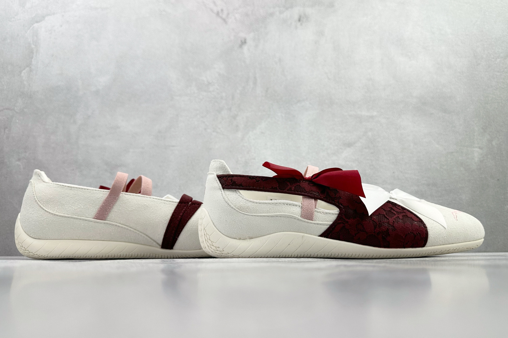 ZX 神版 PUMA彪马 speedcat Ballet 米白红货号： 03尺码：36 36.5 37 