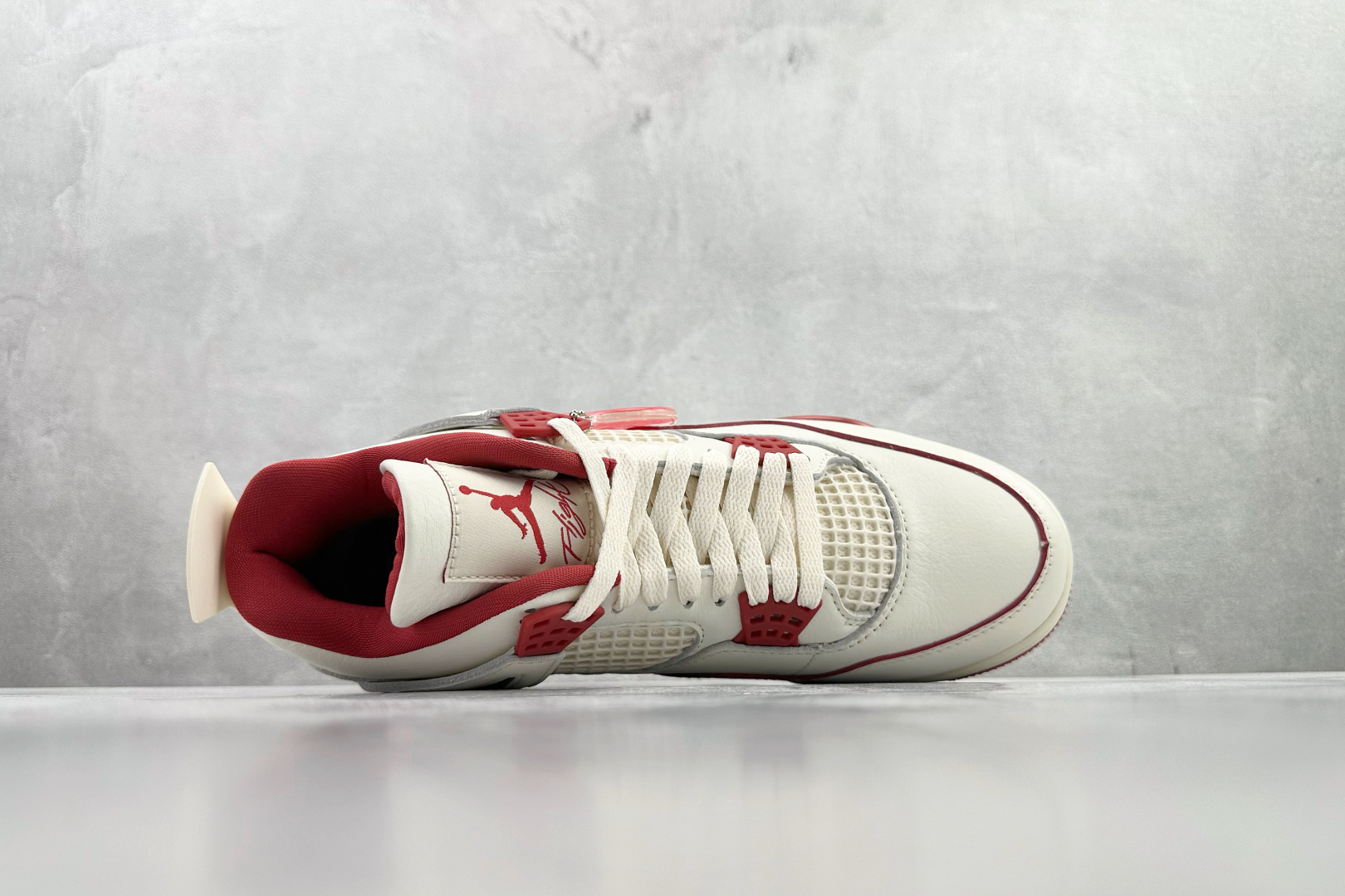 OG 顶级原版 Jordan Air Jordan 4 Retro 情人节 米白红货号：HV0823 1