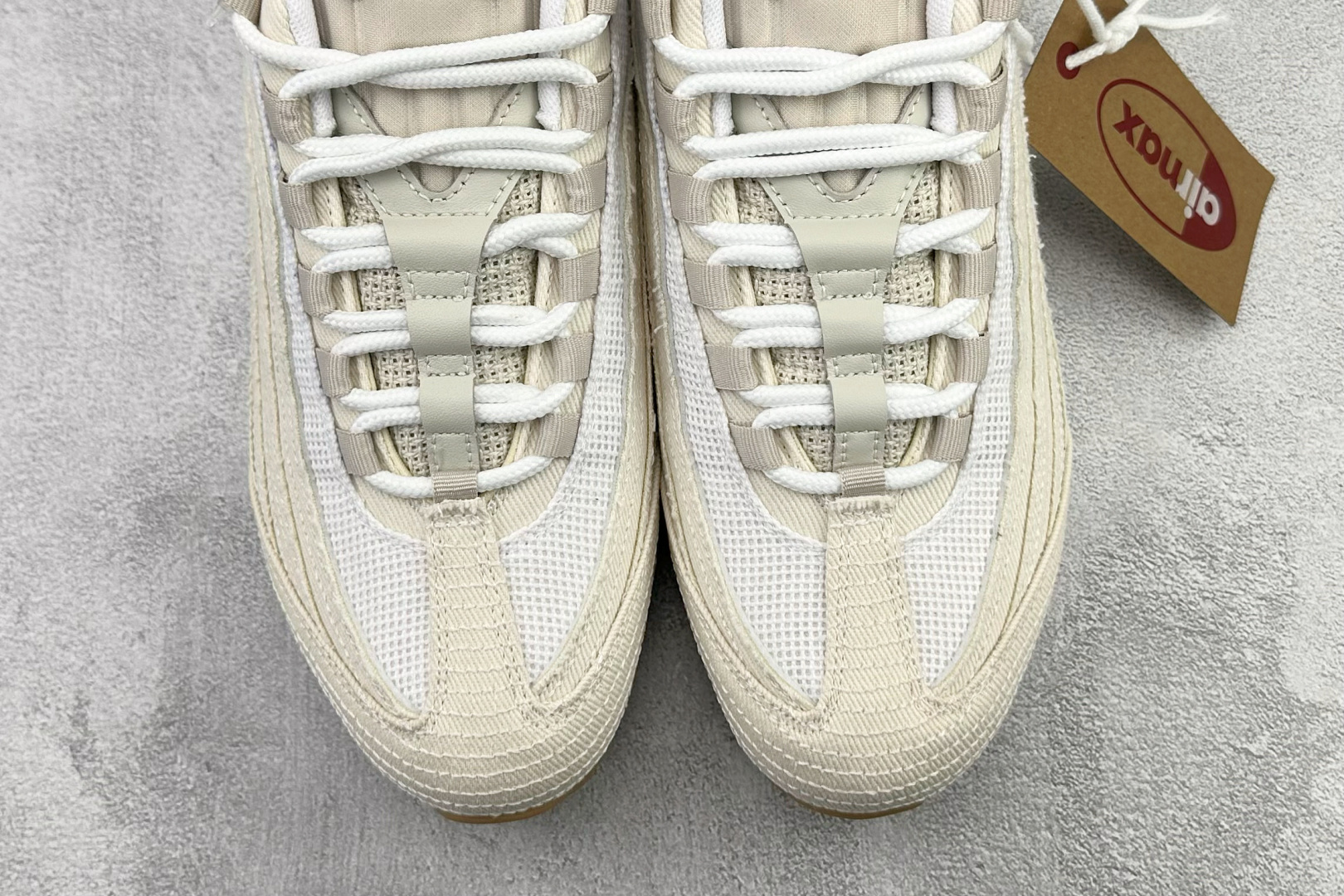 KZ 2.0 口碑神作 Levi's x Nike Air Max 95 “White and Ecru