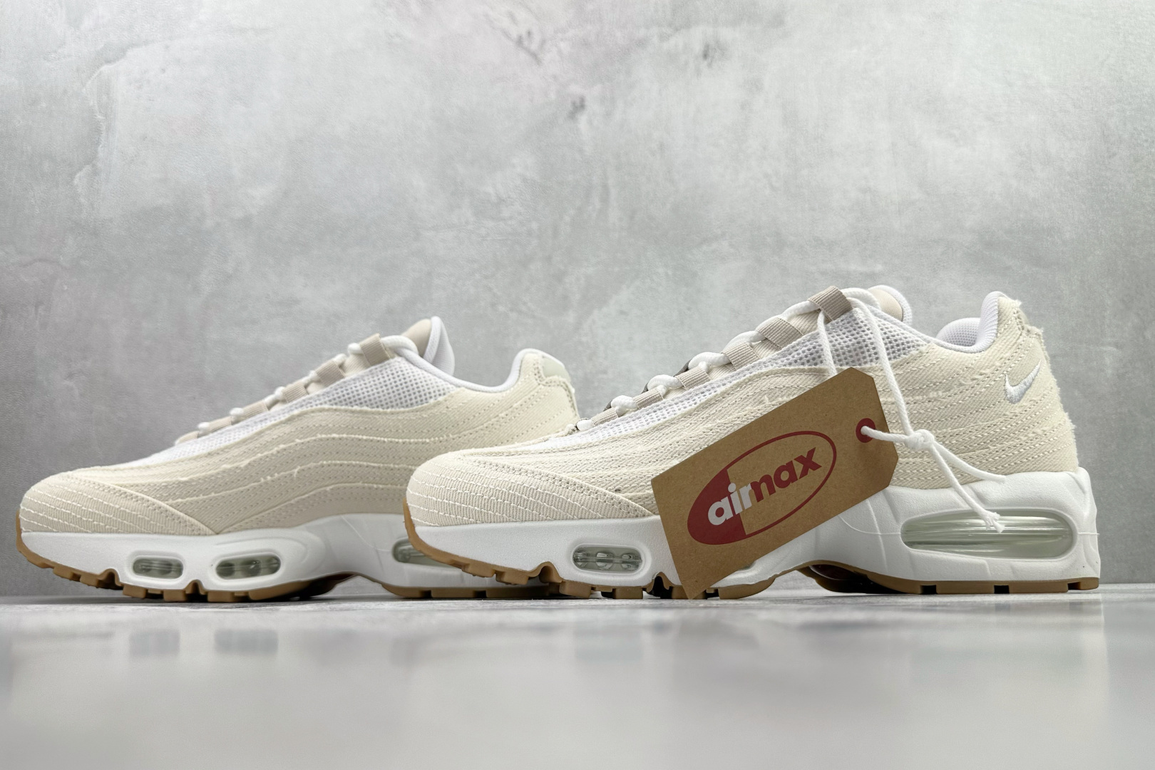 KZ 2.0 口碑神作 Levi's x Nike Air Max 95 “White and Ecru