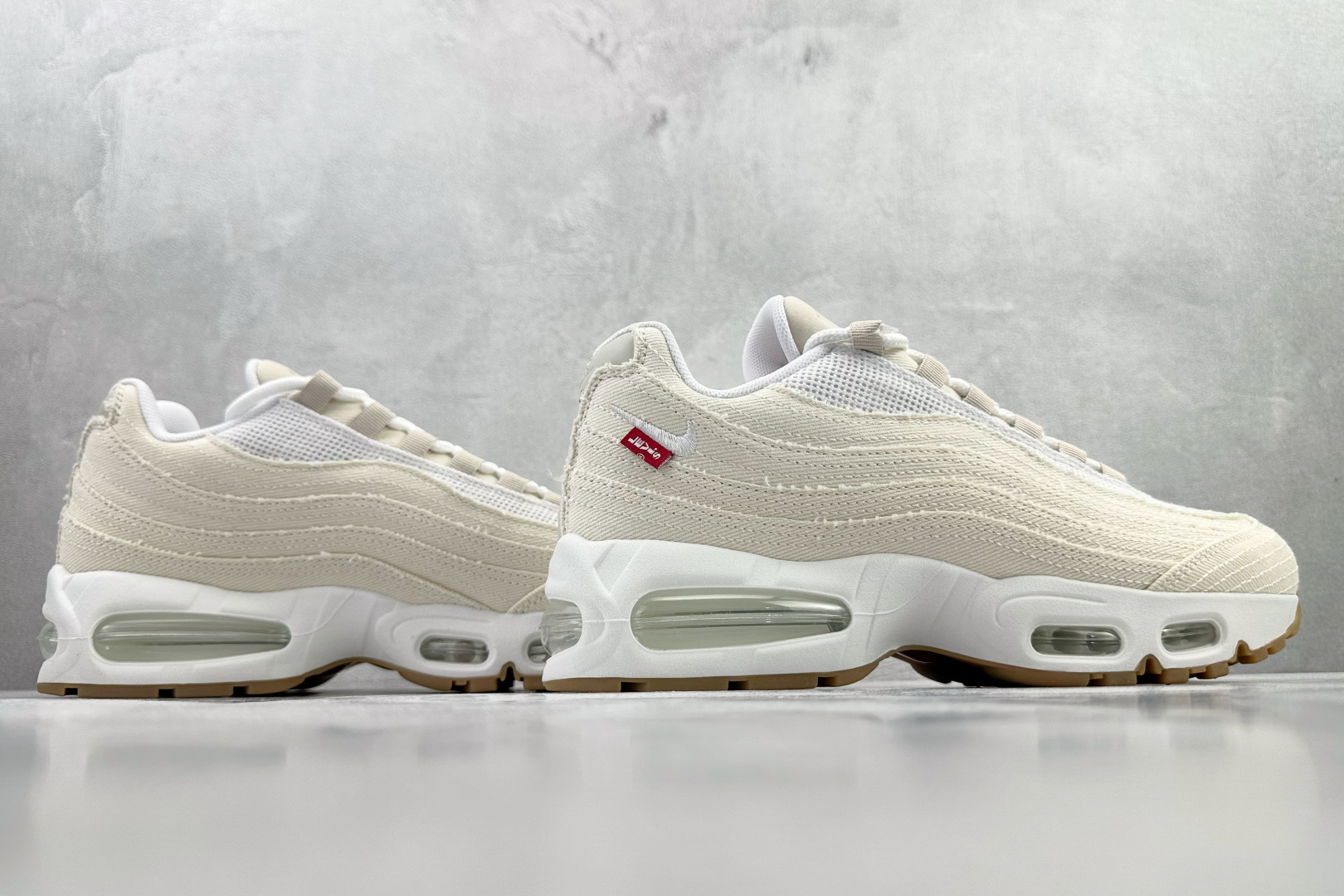 KZ 2.0 口碑神作 Levi's x Nike Air Max 95 “White and Ecru