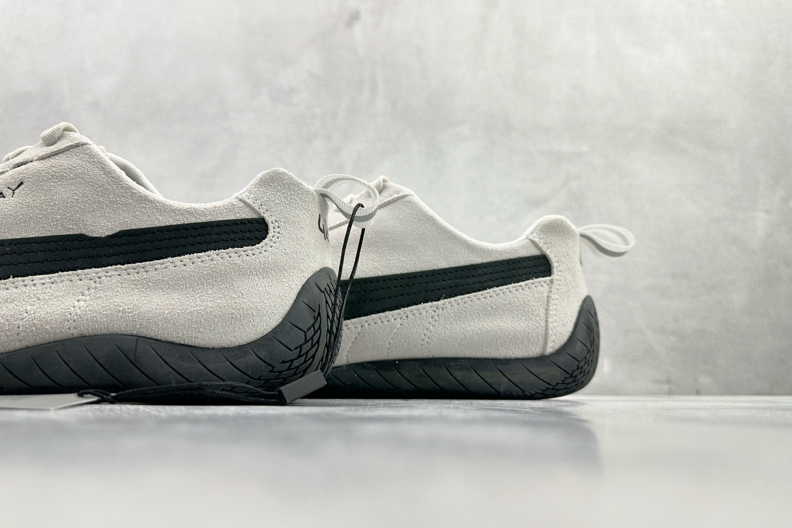 XA 最新外贸批次 PUMA x Balenciaga巴黎世家 Speedcat 白黑货号: WSDSD