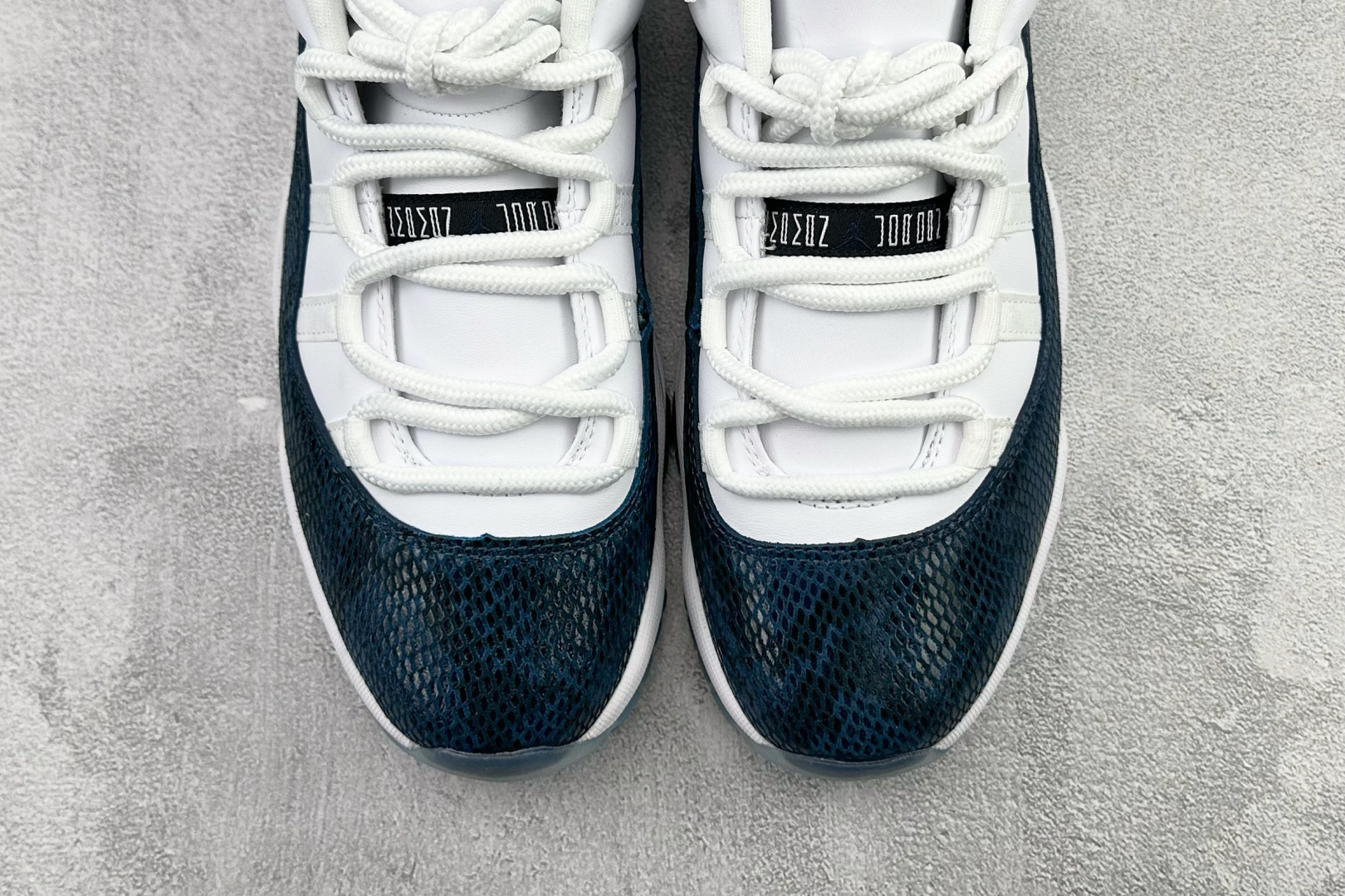 GAM 纯原 Jordan Air Jordan 11 PU OG款 “navy snakeskin” 