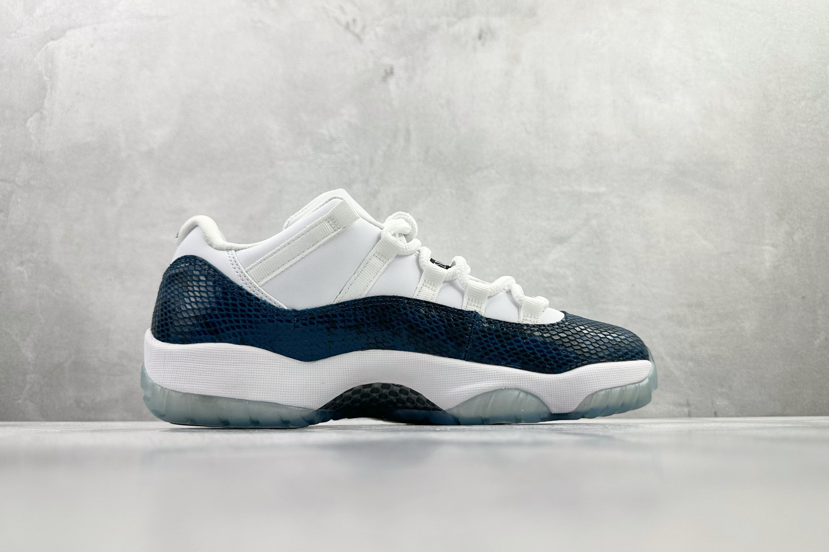 GAM 纯原 Jordan Air Jordan 11 PU OG款 “navy snakeskin” 