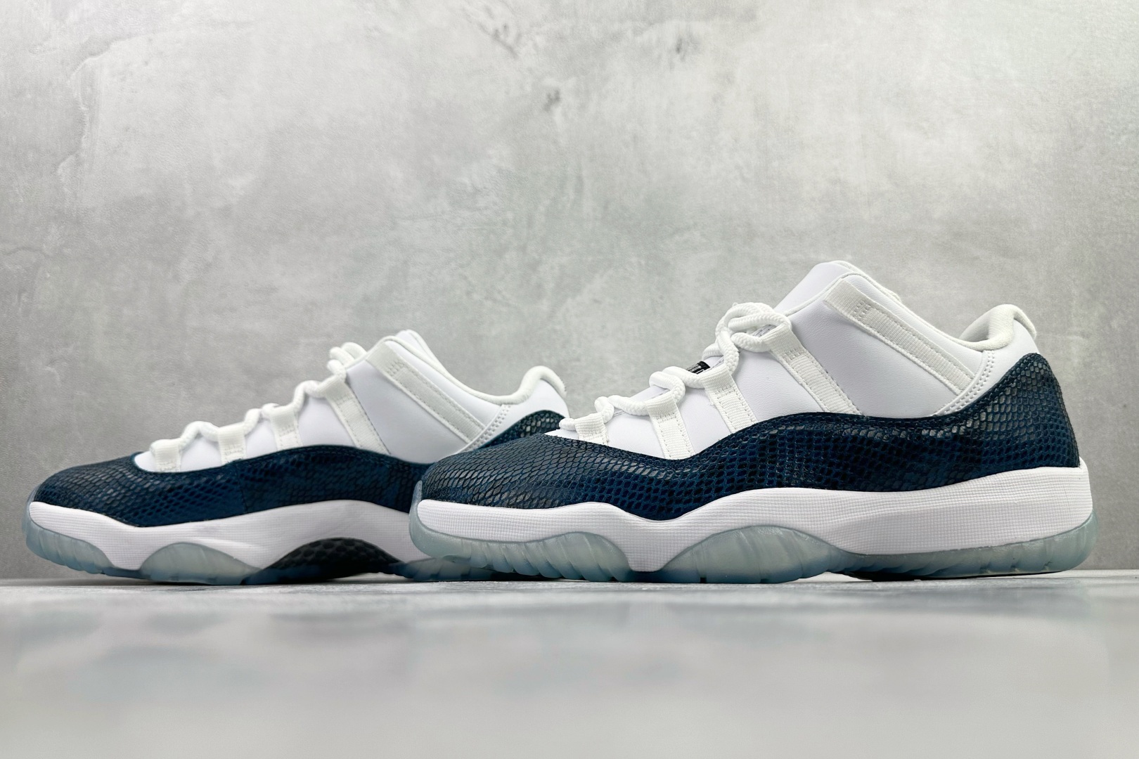 GAM 纯原 Jordan Air Jordan 11 PU OG款 “navy snakeskin” 