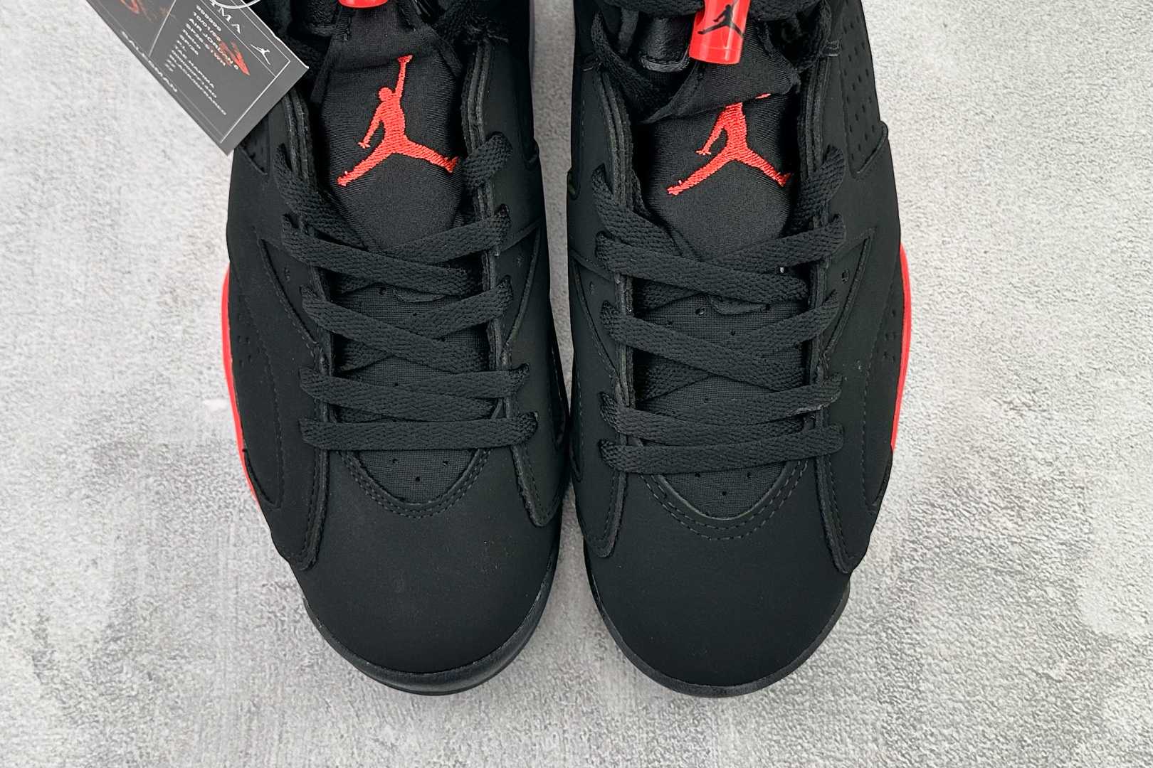 GAM 纯原 Jordan Air Jordan 6 retro 黑红货号：IQ1275-001尺码：4