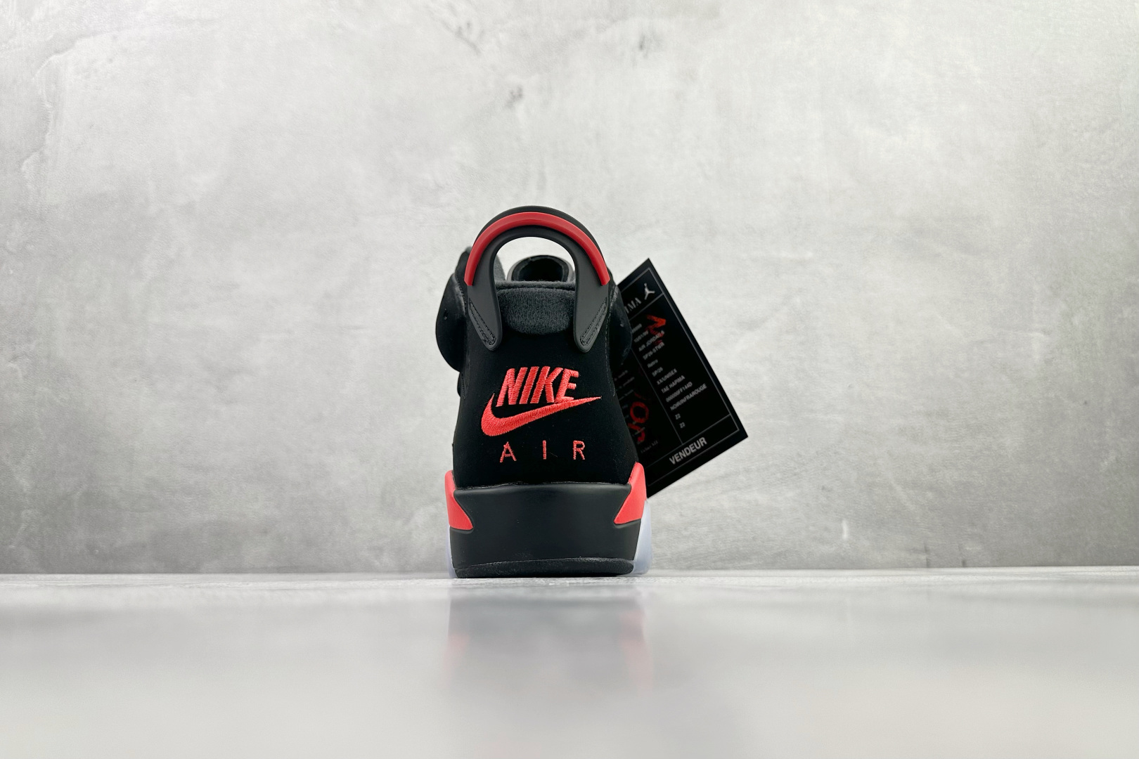 GAM 纯原 Jordan Air Jordan 6 retro 黑红货号：IQ1275-001尺码：4