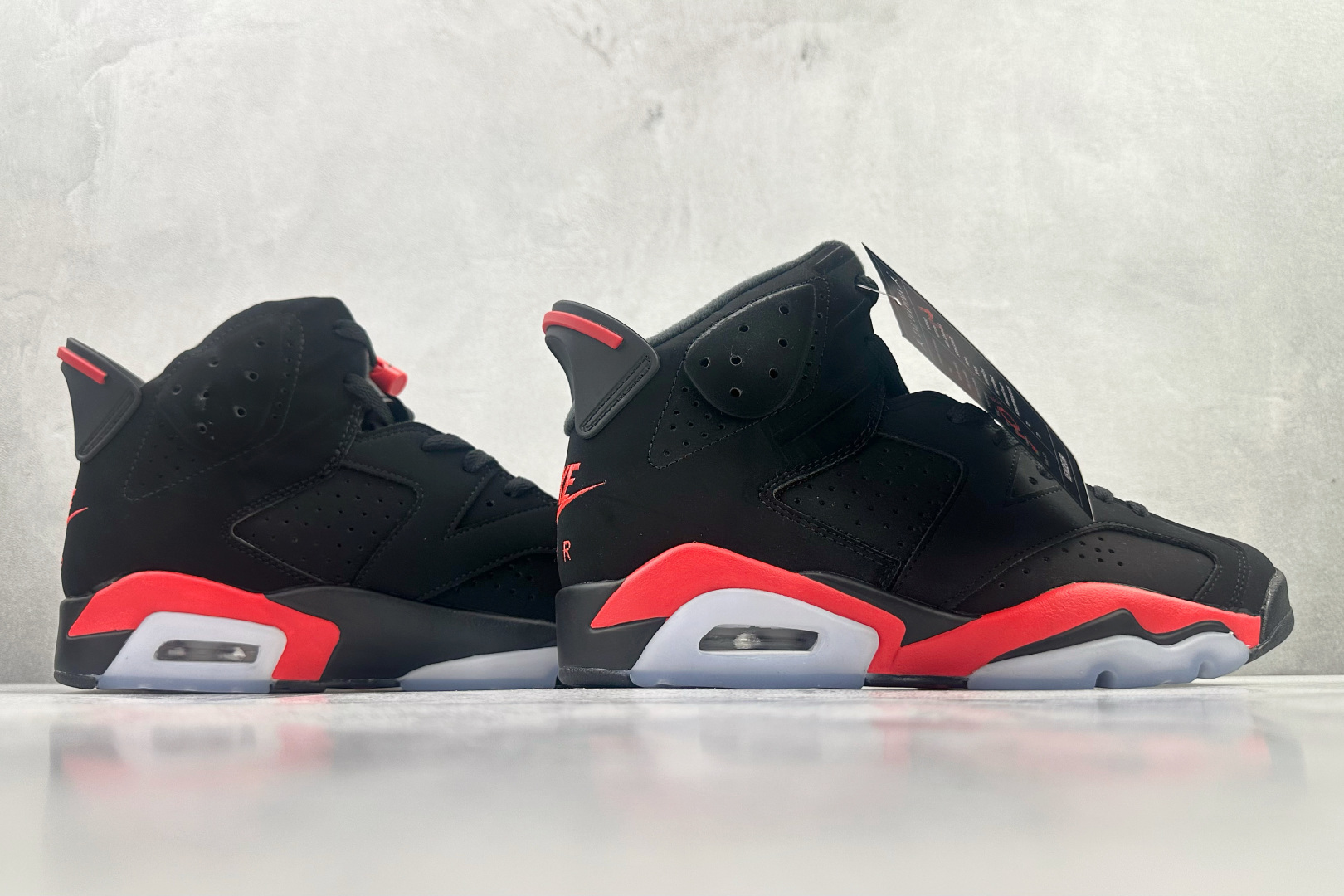 GAM 纯原 Jordan Air Jordan 6 retro 黑红货号：IQ1275-001尺码：4