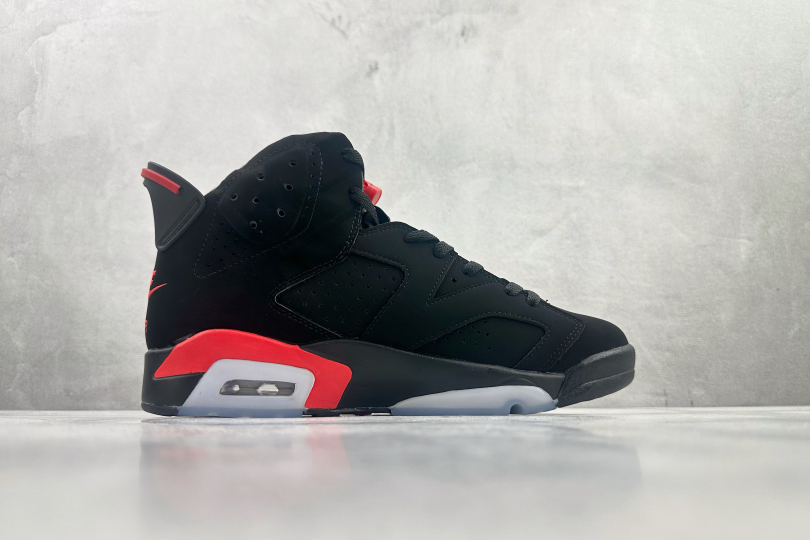 GAM 纯原 Jordan Air Jordan 6 retro 黑红货号：IQ1275-001尺码：4