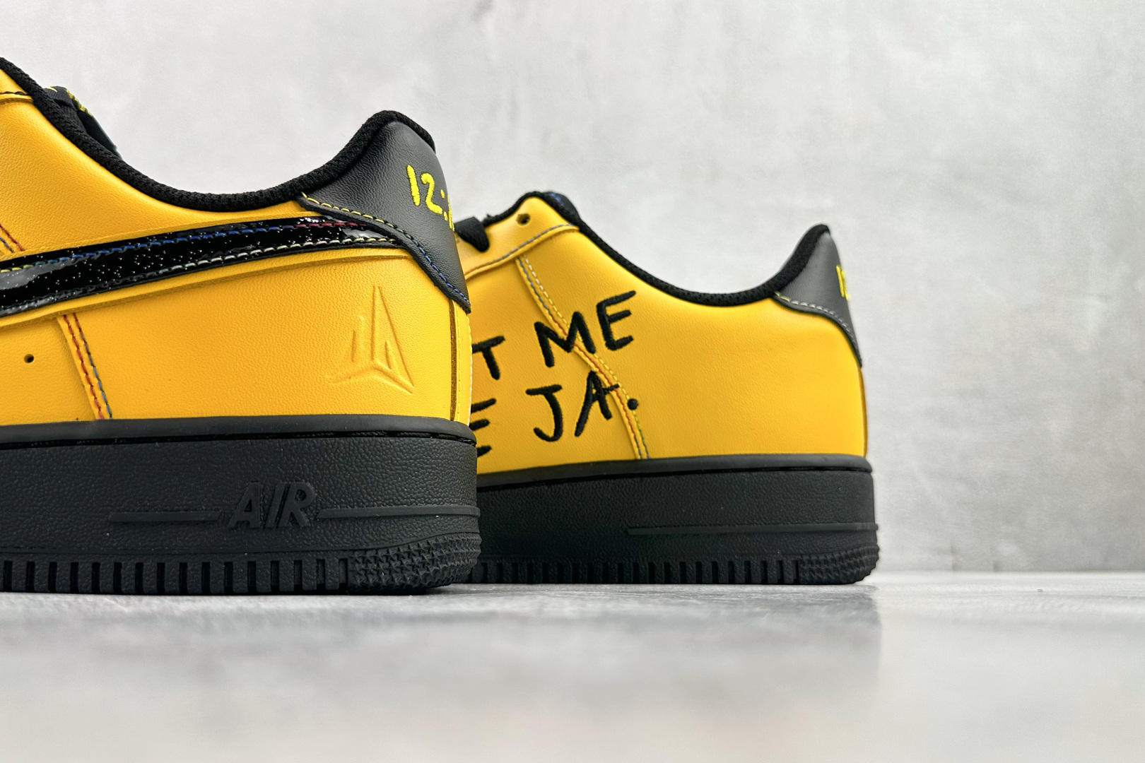 200 Nike Air Force 1 Low '07“Sundial” 黄黑色 IQ2713-700