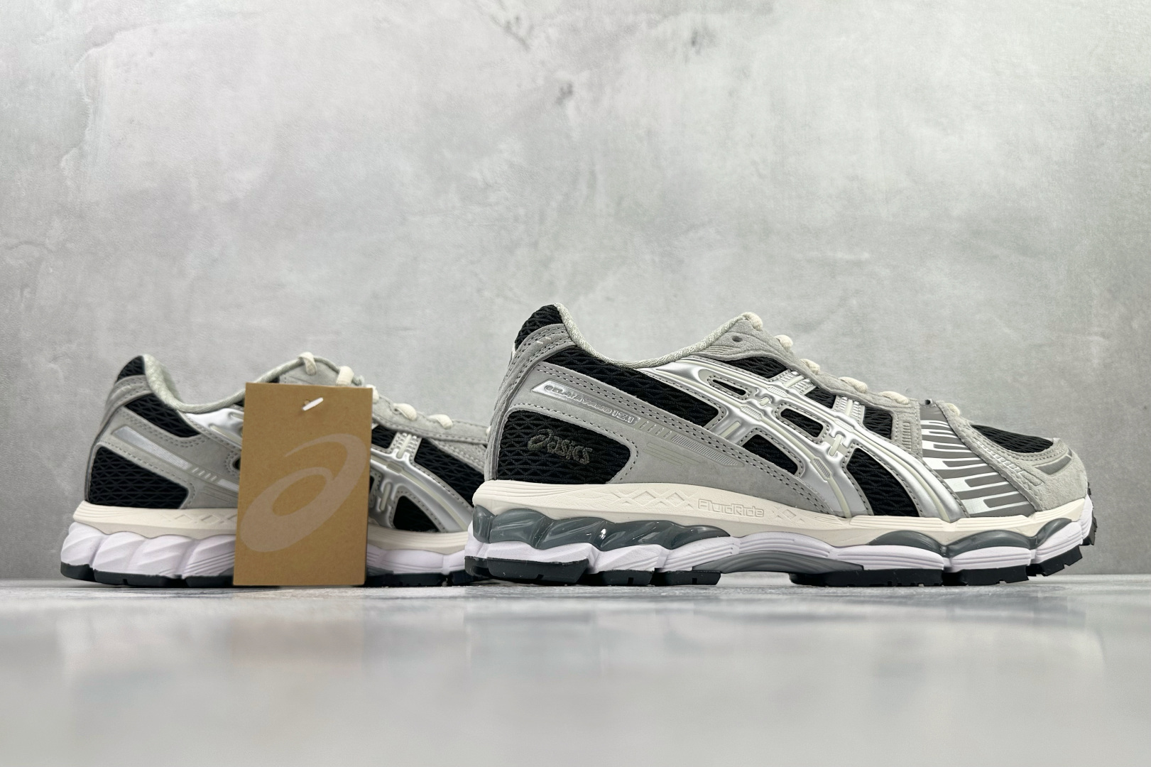 总裁 公司级 顶级纯原 KITH x ASICS GEL-Kayano 12.1 灰黑色货号：1203A