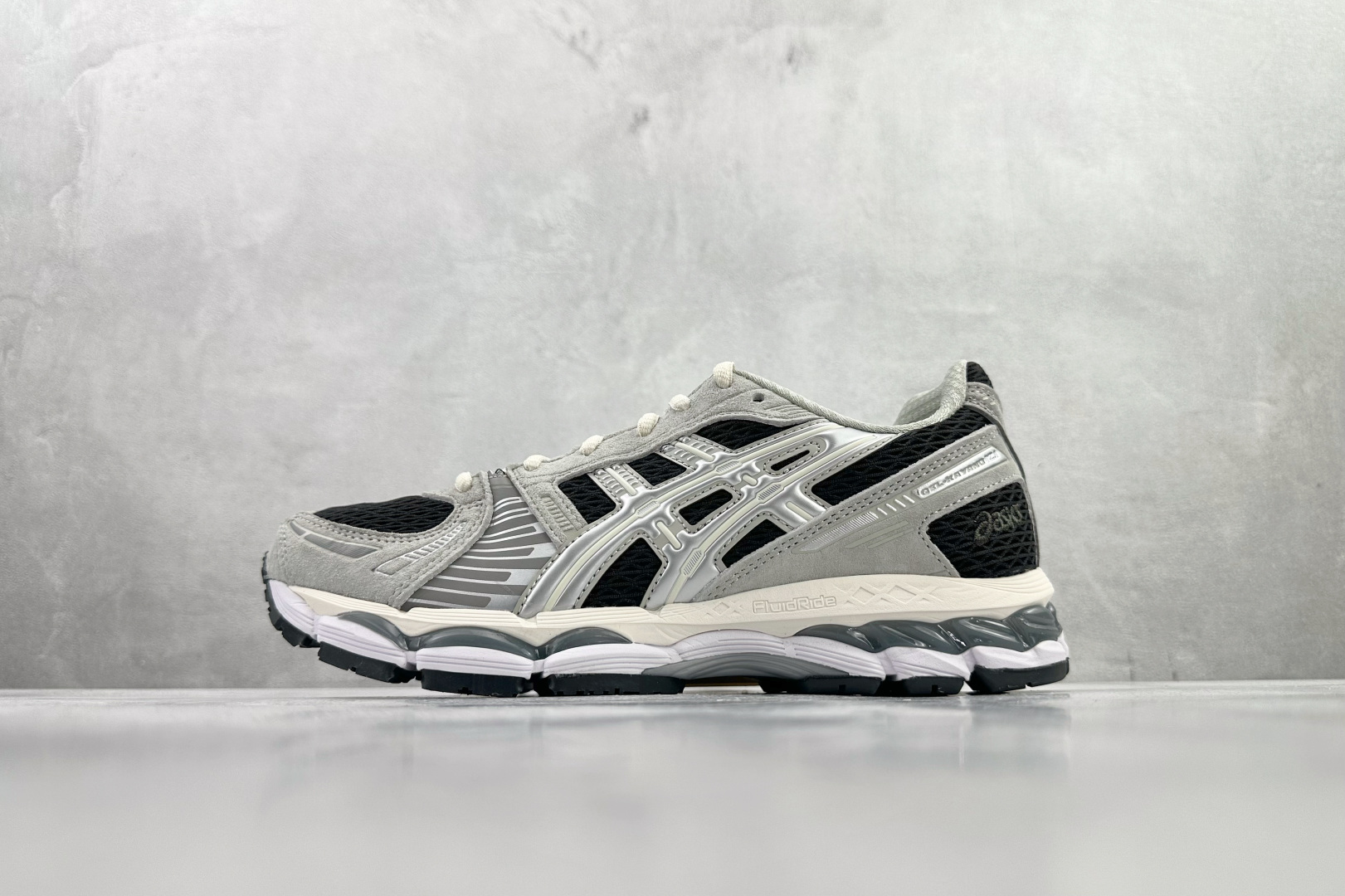 总裁 公司级 顶级纯原 KITH x ASICS GEL-Kayano 12.1 灰黑色货号：1203A