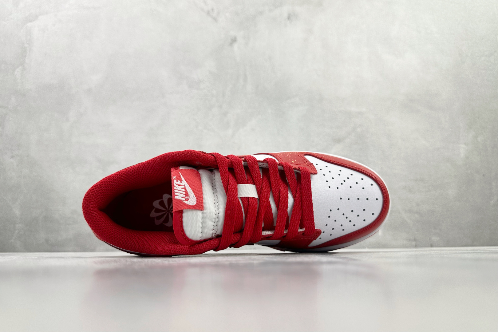 300 定制球鞋 Nike Dunk 祥瑞红鸳 红白 DD1873-116