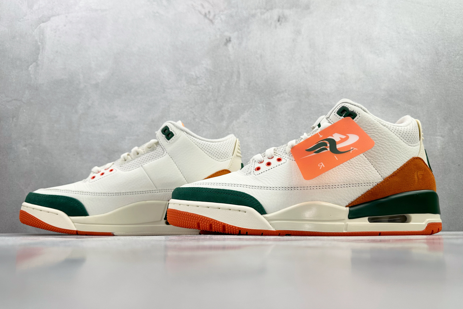 XP 平台专供 Solefly x Jordan Air Jordan 3 白绿色货号：IF4491-1