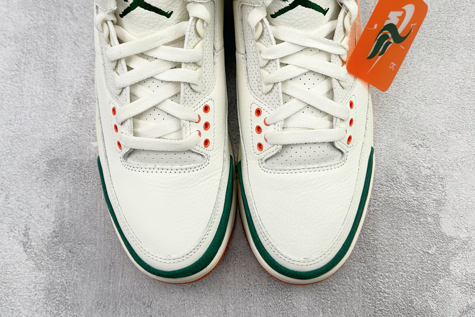 XP 平台专供 Solefly x Jordan Air Jordan 3 白绿色货号：IF4491-1