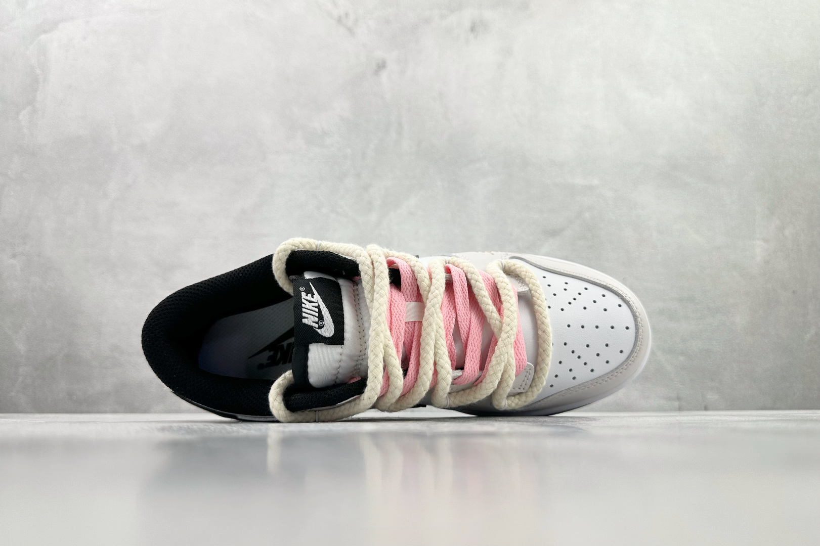 YC 【定制球鞋】Nike Dunk 唯美花园 米白灰货号：DD1391 100尺码：35.5 36 3