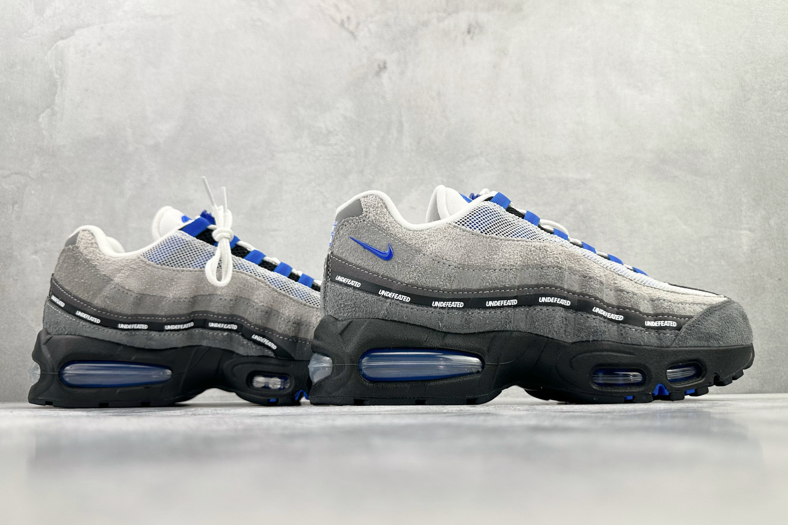 GX 顶级纯原 完美复刻 UNDEFEATED × Nike Air Max 95 SP 灰蓝货号：IB