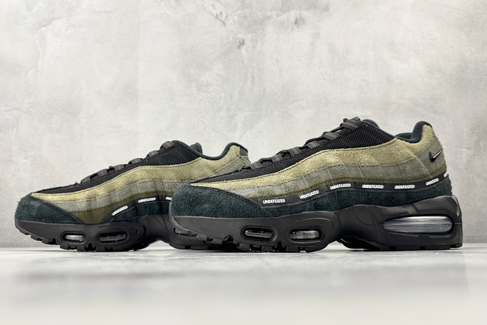 顶级完美复刻 UNDEFEATED × Nike Air Max 95 绿黑 IB4523-200