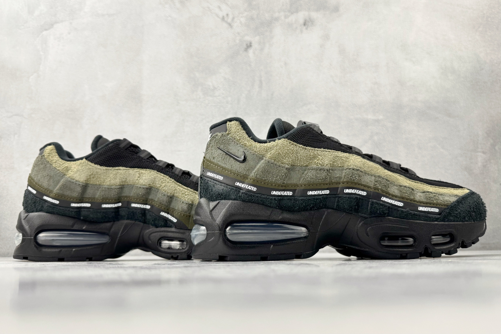 顶级完美复刻 UNDEFEATED × Nike Air Max 95 绿黑 IB4523-200