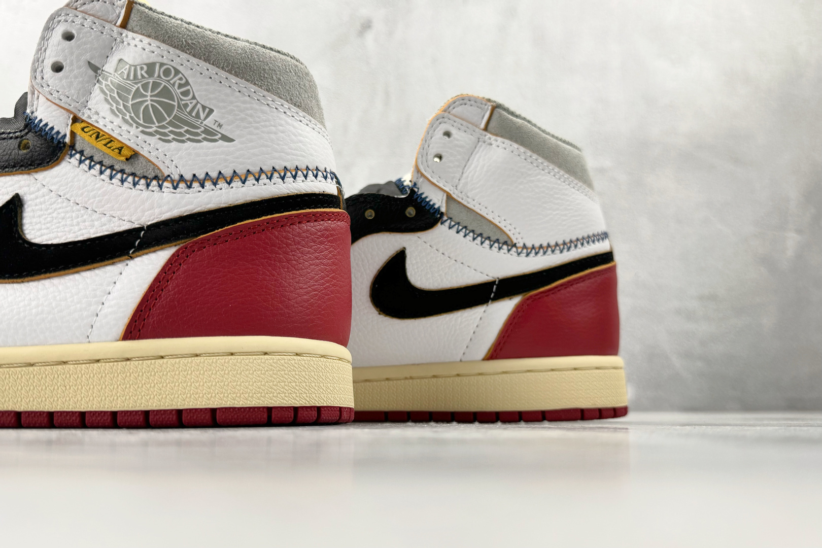 Union x Jordan Air Jordan 1 Retro High Nrg 联名款 OG款 黑白红 BV1300-106 Union x Jordan Air Jordan 1 Retro High Nrg 联名款 OG款 黑白红 BV1300-106