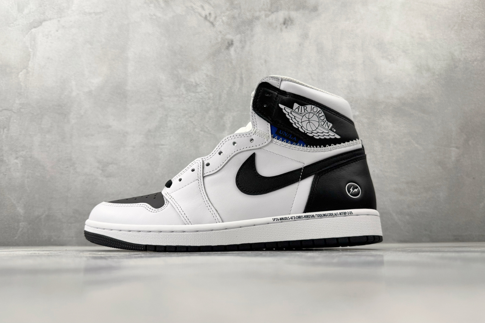 Union x Fragment Design × Jordan Air Jordan 1 Retro High SP 三方联名 黑白色 II7282-100