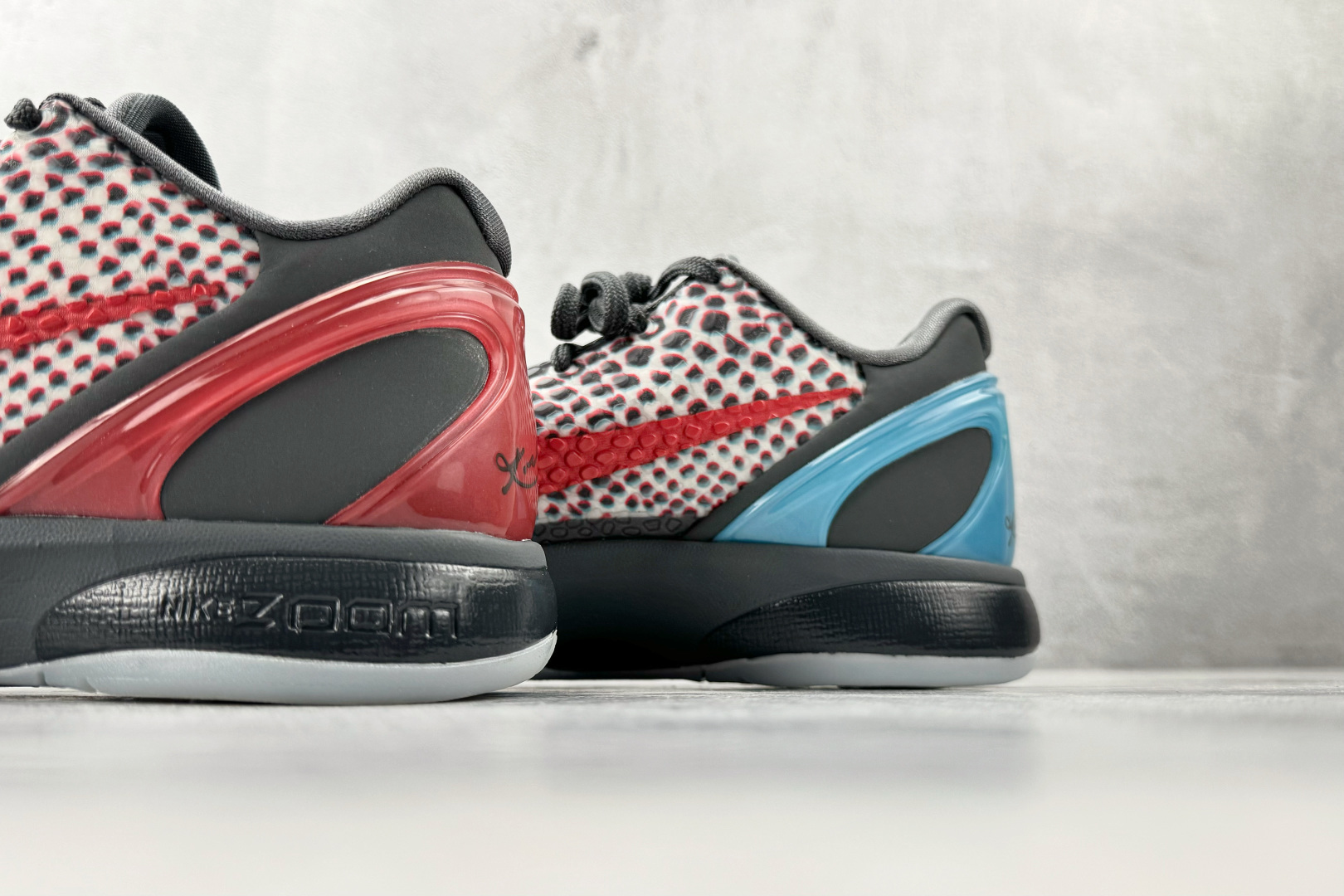 纯原生产线 Nike Zoom Kobe 6 All-Star 3D Hollywood 2026 Protro 鸳鸯 红蓝色 IQ3902-002 纯原生产线 Nike Zoom Kobe 6 All-Star 3D Hollywood 2026 Protro 鸳鸯 红蓝色 IQ3902-002