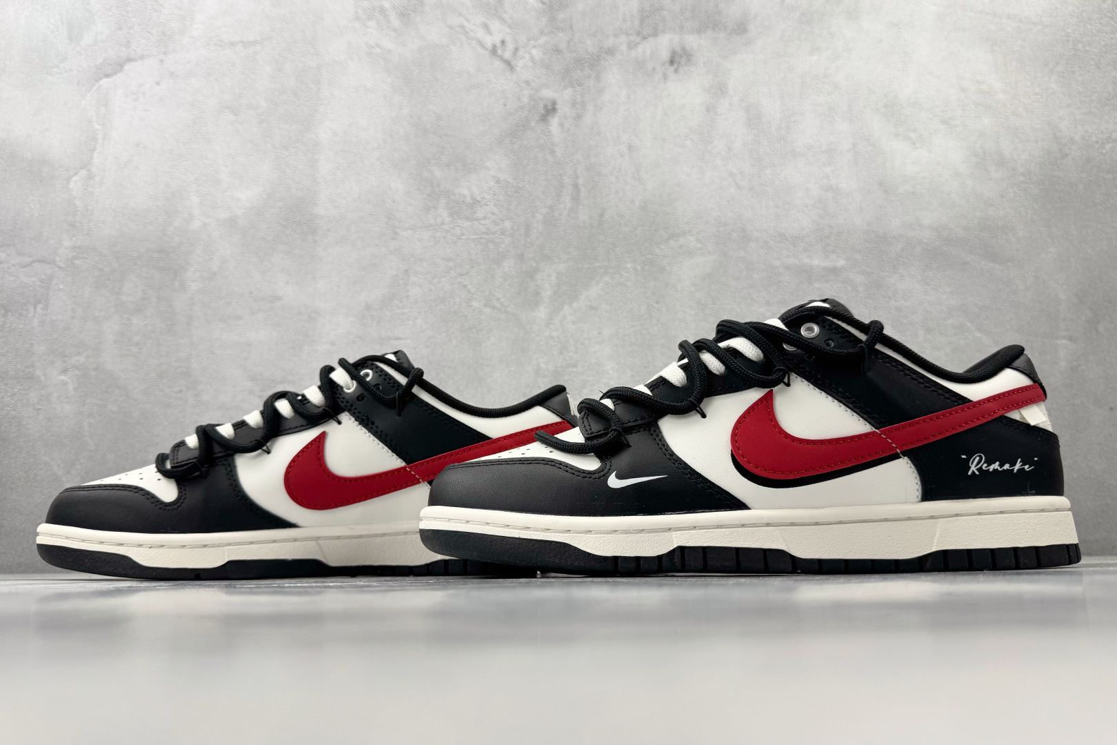 定制球鞋 Nike Dunk 绯红之月 黑白红 BR0620-121