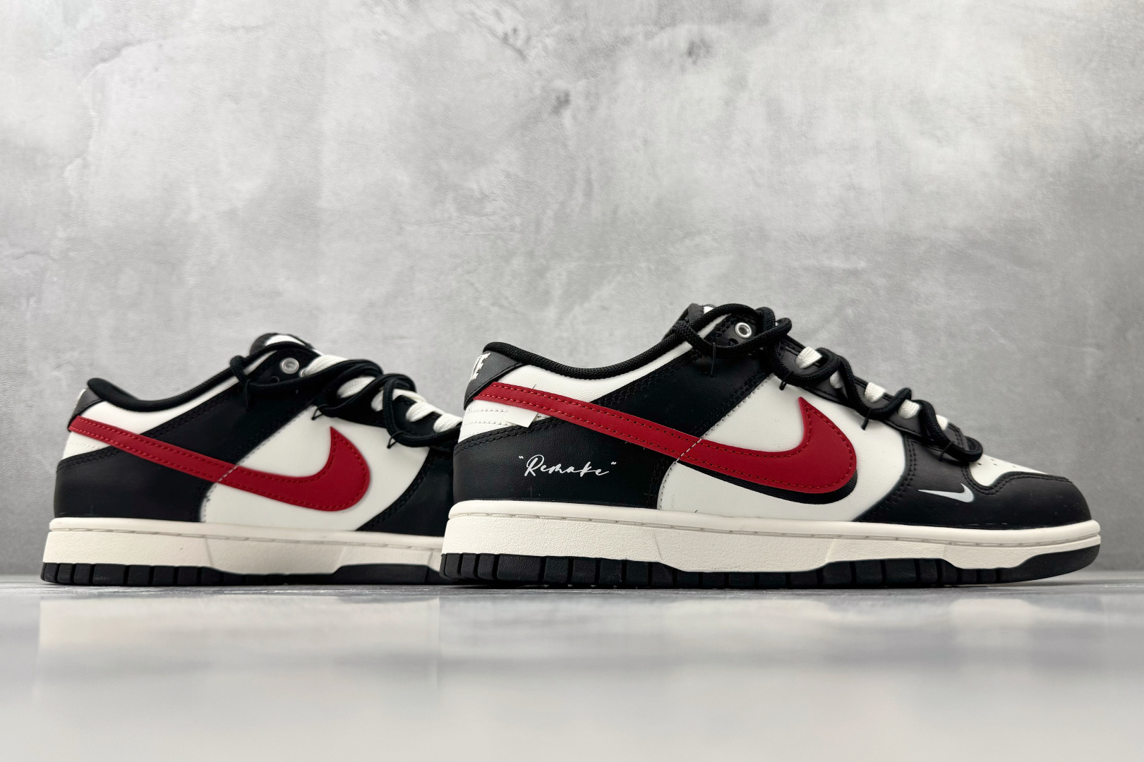 定制球鞋 Nike Dunk 绯红之月 黑白红 BR0620-121