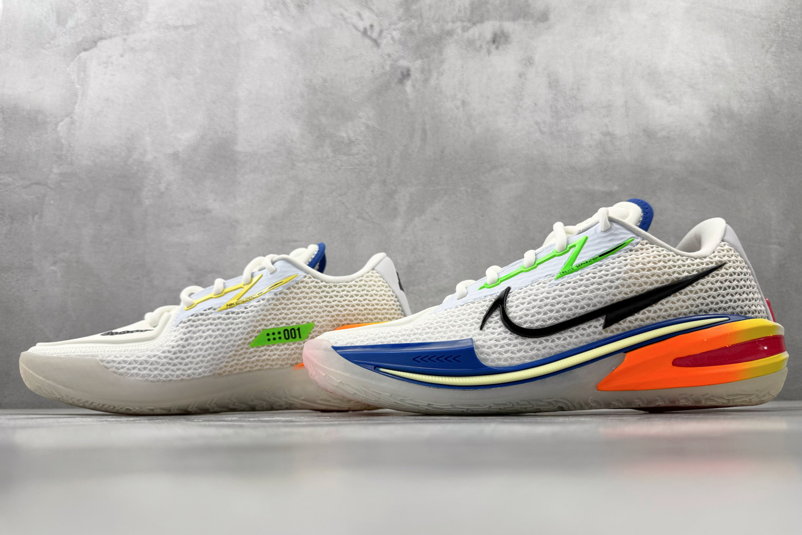 OX Nike Air Zoom G.T. Cut 1 Ghost 白蓝灰货号：DX4112-114尺码