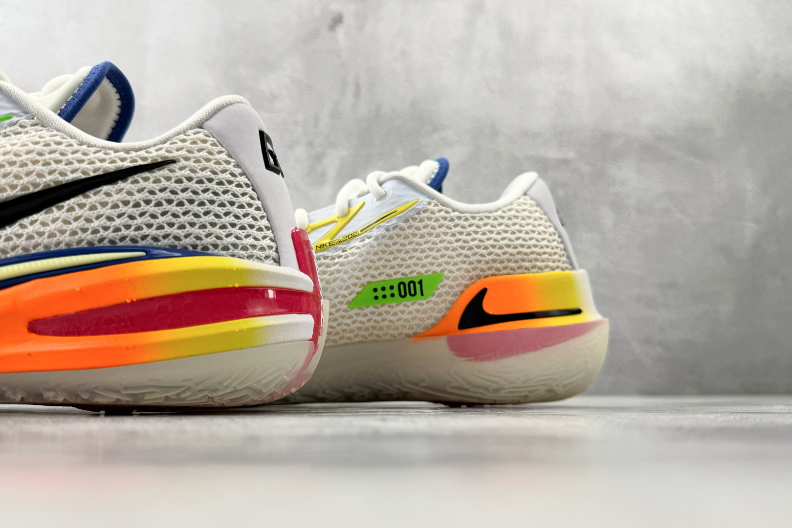 OX Nike Air Zoom G.T. Cut 1 Ghost 白蓝灰货号：DX4112-114尺码