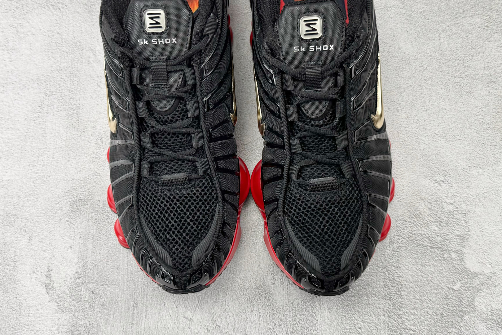 MAX 原版开发 Nike × Skepta Shox TL系列 黑红货号：CI0987-001尺码：3