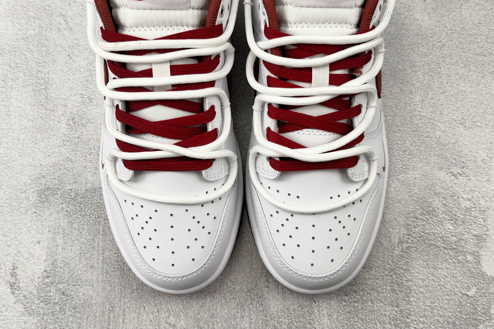 280 Nike Dunk Low Retro 朱旌 白红 WR0620-119