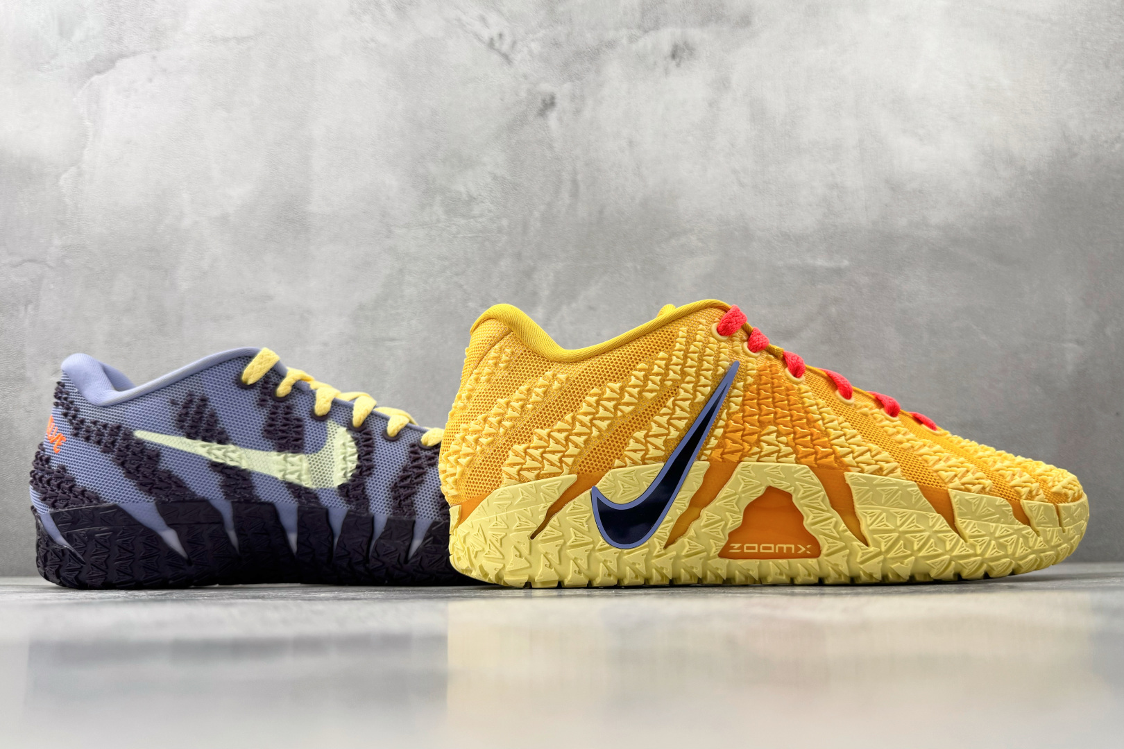 OX Nike Ja 3 莫兰特三代 “Hustle & Flow”蓝黄货号：HF2793-700尺码：