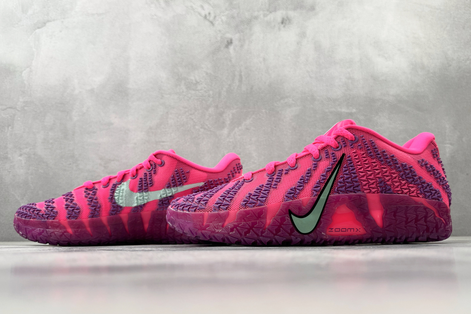 OX Nike Ja 3 莫兰特三代 EP 粉紫色货号：HF2794-600尺码：36 36.5 37.