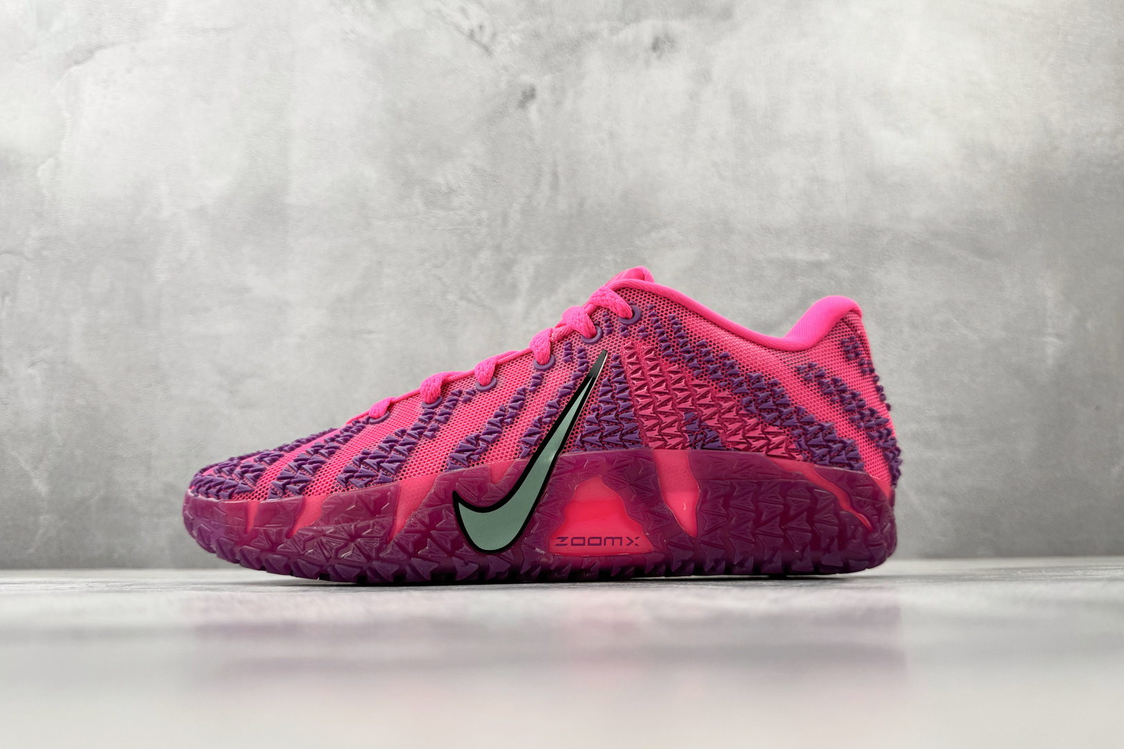 OX Nike Ja 3 莫兰特三代 EP 粉紫色货号：HF2794-600尺码：36 36.5 37.