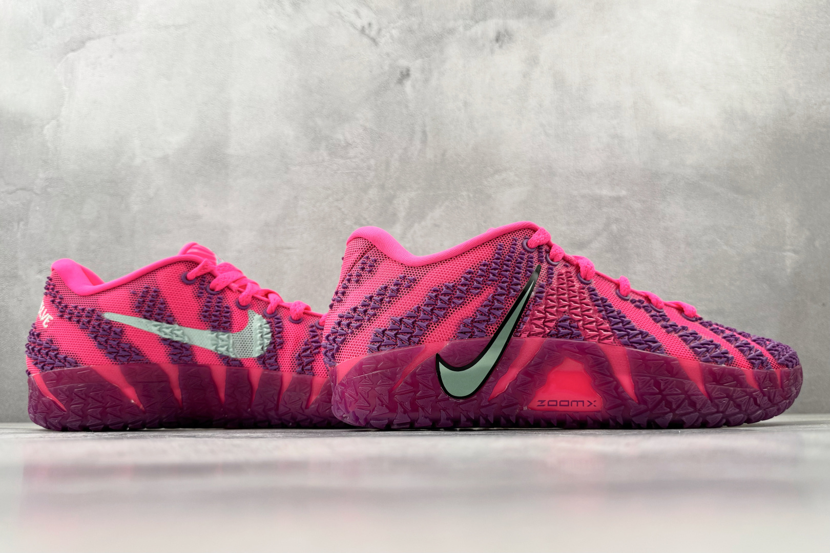 OX Nike Ja 3 莫兰特三代 EP 粉紫色货号：HF2794-600尺码：36 36.5 37.