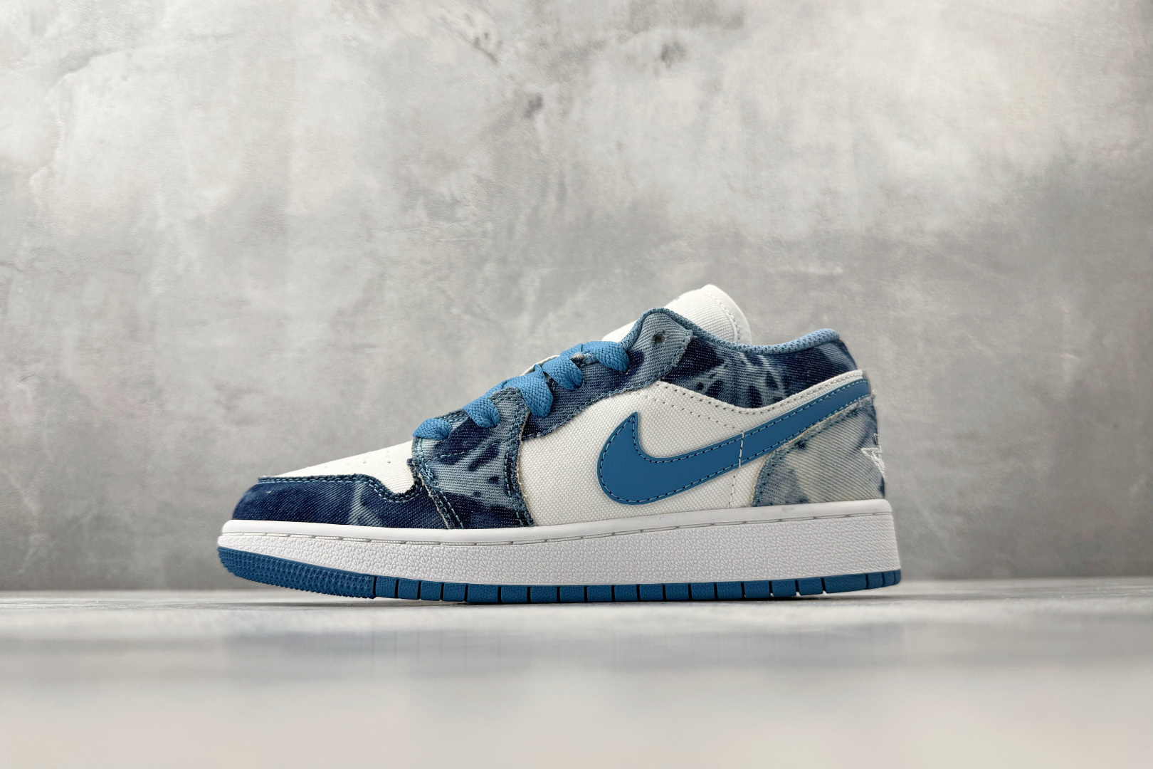 OT纯原 Jordan Air Jordan 1 Low "Washed Denim" 水洗丹宁 白蓝货
