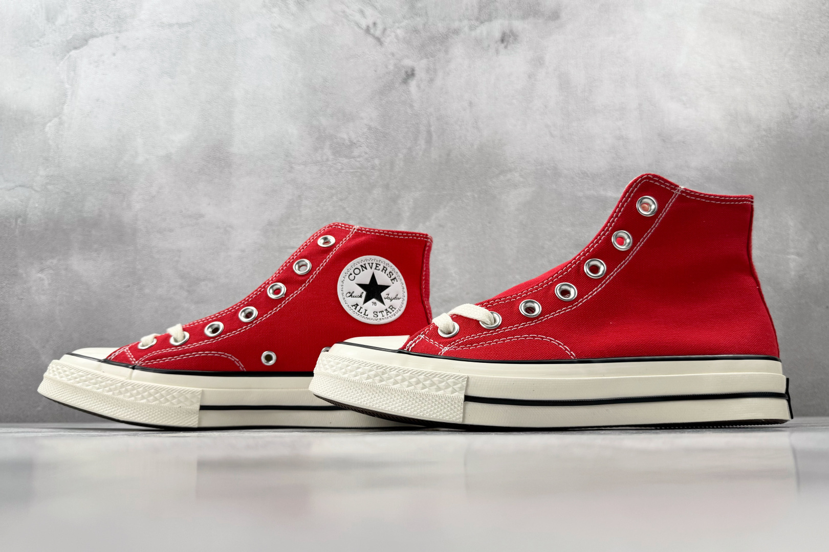 Converse Chuck 70 all star chuck hi 经典常青款 高帮 帆布鞋 男女同款 白红 A10274C