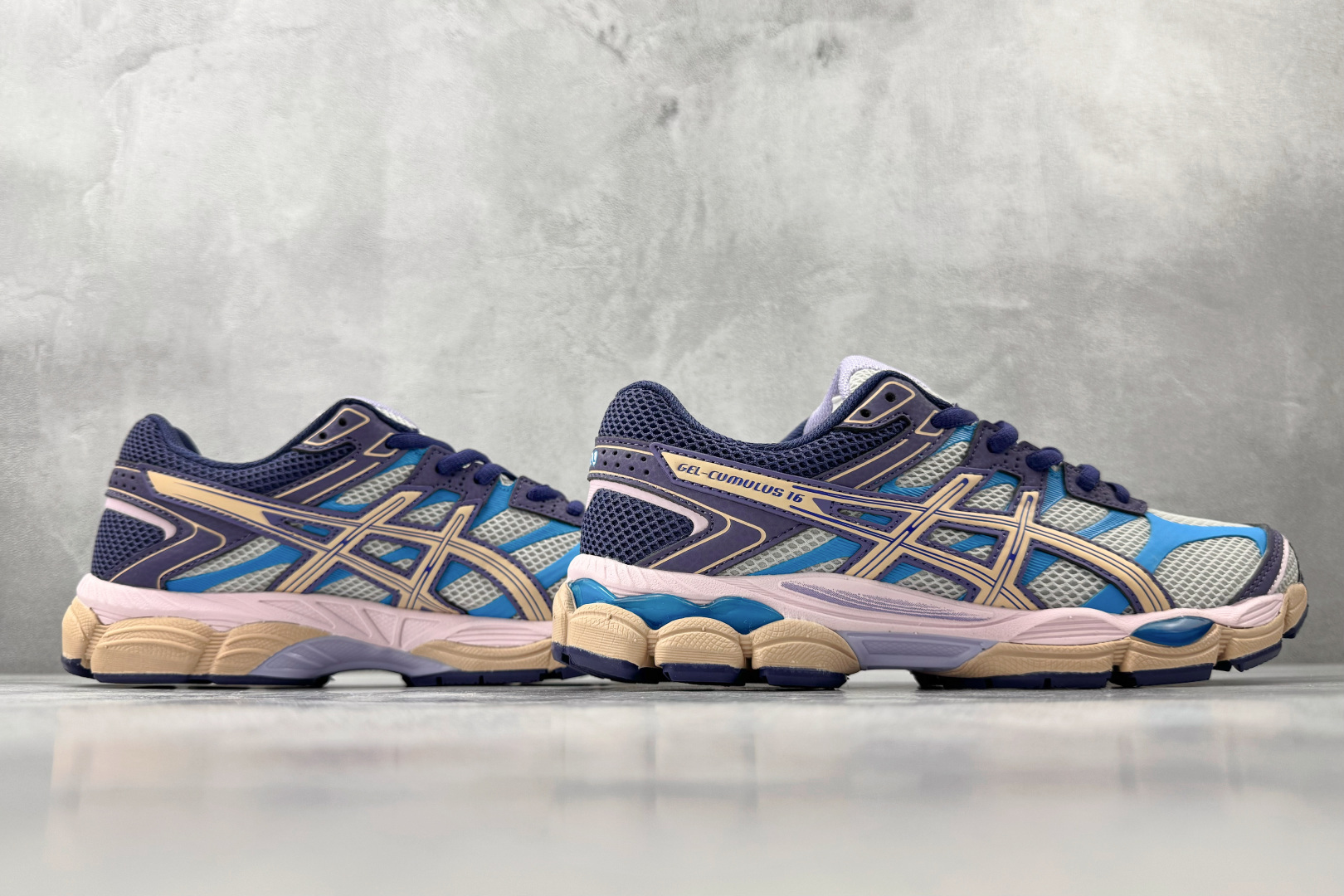 外贸订单 配色齐全 正确版本 完美还原 ASICS Gel-Cumulus 16 灰紫 1203A763-020-Top High Quatity Cheap Sneakers Fashion Clothing Clothes Bags handbags Shoes of all Brand wholesale With The best Quality And Beautiful Price from China Factory Chinese suppliers wholesaler seller 外贸订单 配色齐全 正确版本 完美还原 ASICS Gel-Cumulus 16 灰紫 1203A763-020