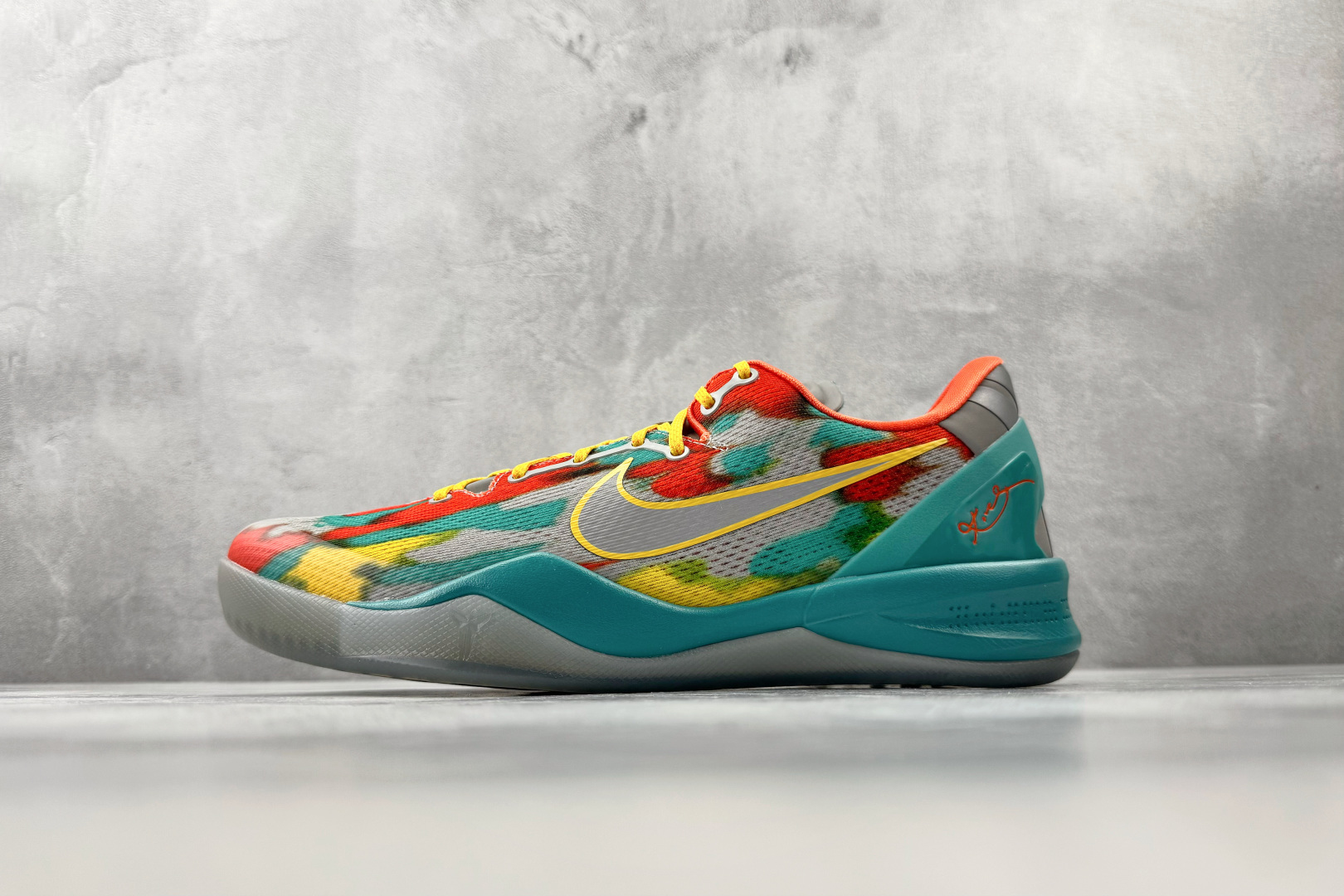 Best Nike Kobe 8 Protro Venice Beach 蓝红橙货号：FQ3548-00