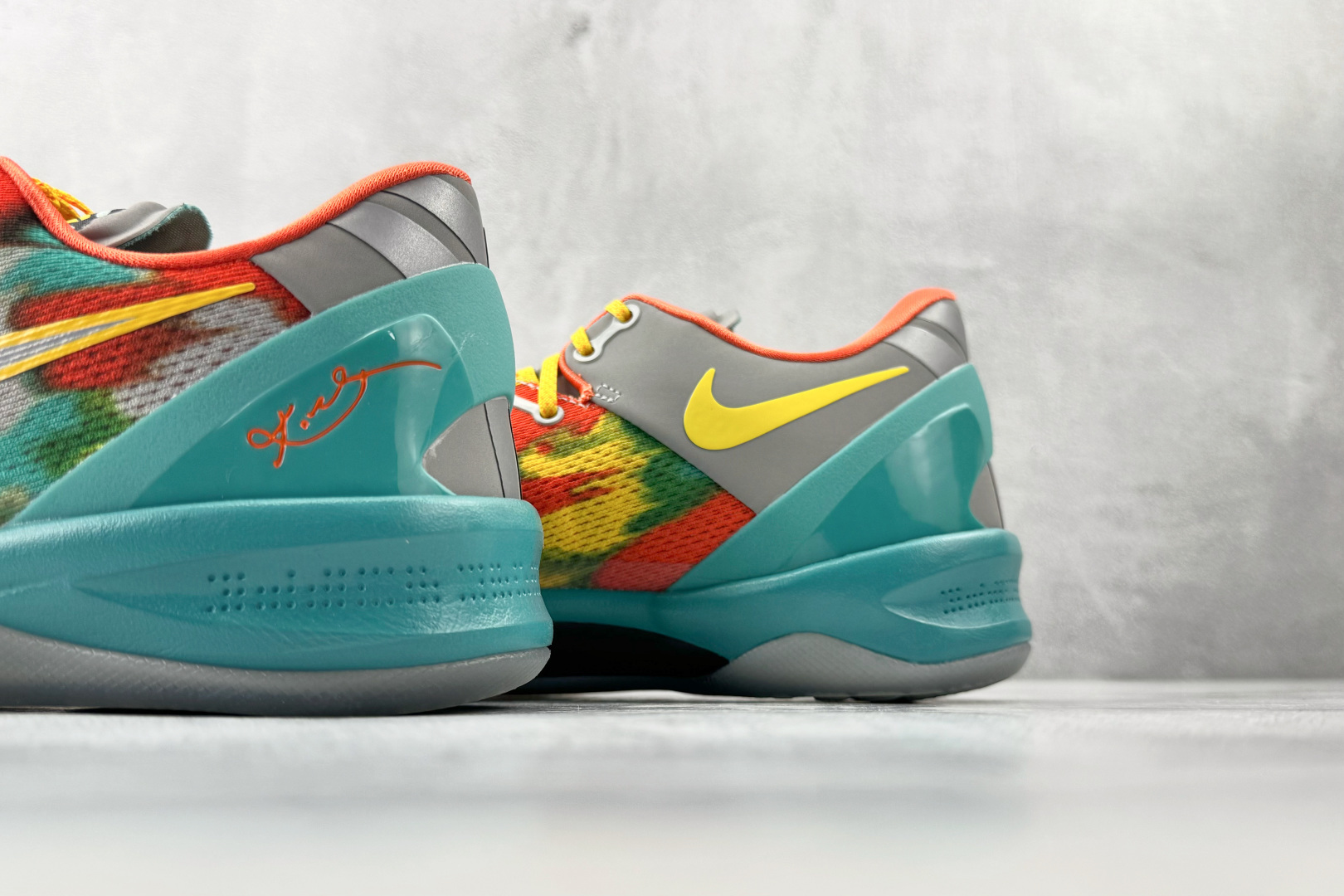 Best Nike Kobe 8 Protro Venice Beach 蓝红橙货号：FQ3548-00