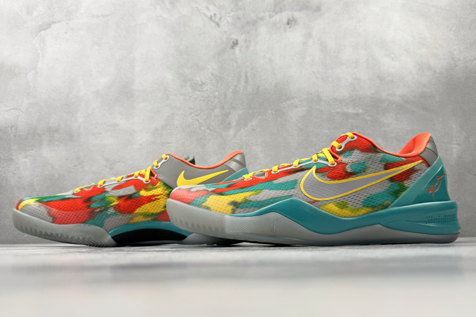 Best Nike Kobe 8 Protro Venice Beach 蓝红橙货号：FQ3548-00