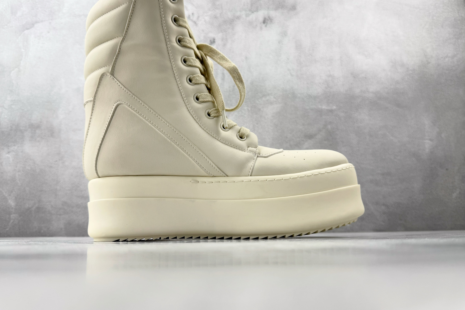 650 RICK OWENS/RO Mega Geobask 白色 RU02D6855LCO-1111