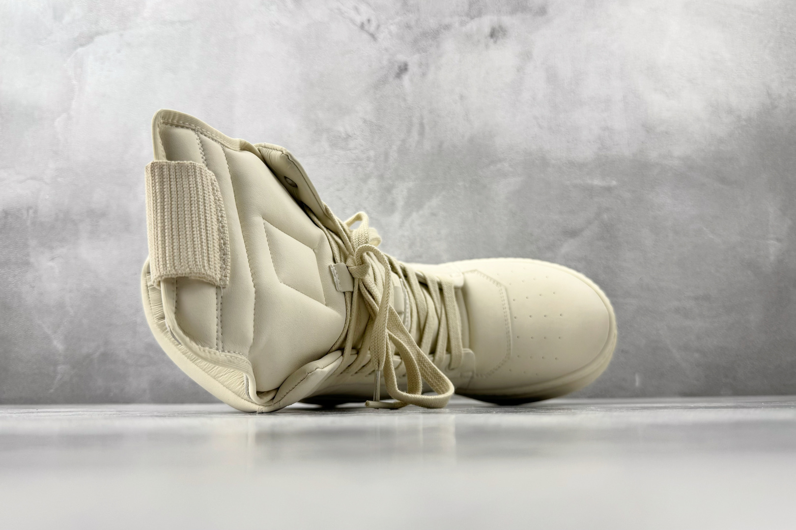650 RICK OWENS/RO Mega Geobask 白色 RU02D6855LCO-1111